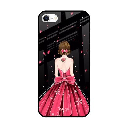 Fashion Princess iPhone SE 2022 Glass Back Cover Online