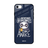 Struggling Panda iPhone SE 2022 Glass Back Cover Online