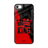 I Am A King iPhone SE 2022 Glass Back Cover Online