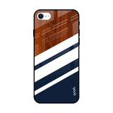 Bold Stripes iPhone SE 2022 Glass Back Cover Online