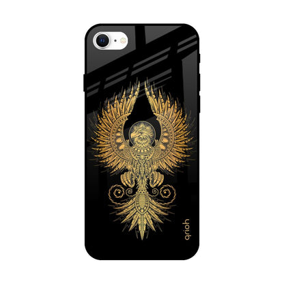 Mythical Phoenix Art iPhone SE 2022 Glass Back Cover Online