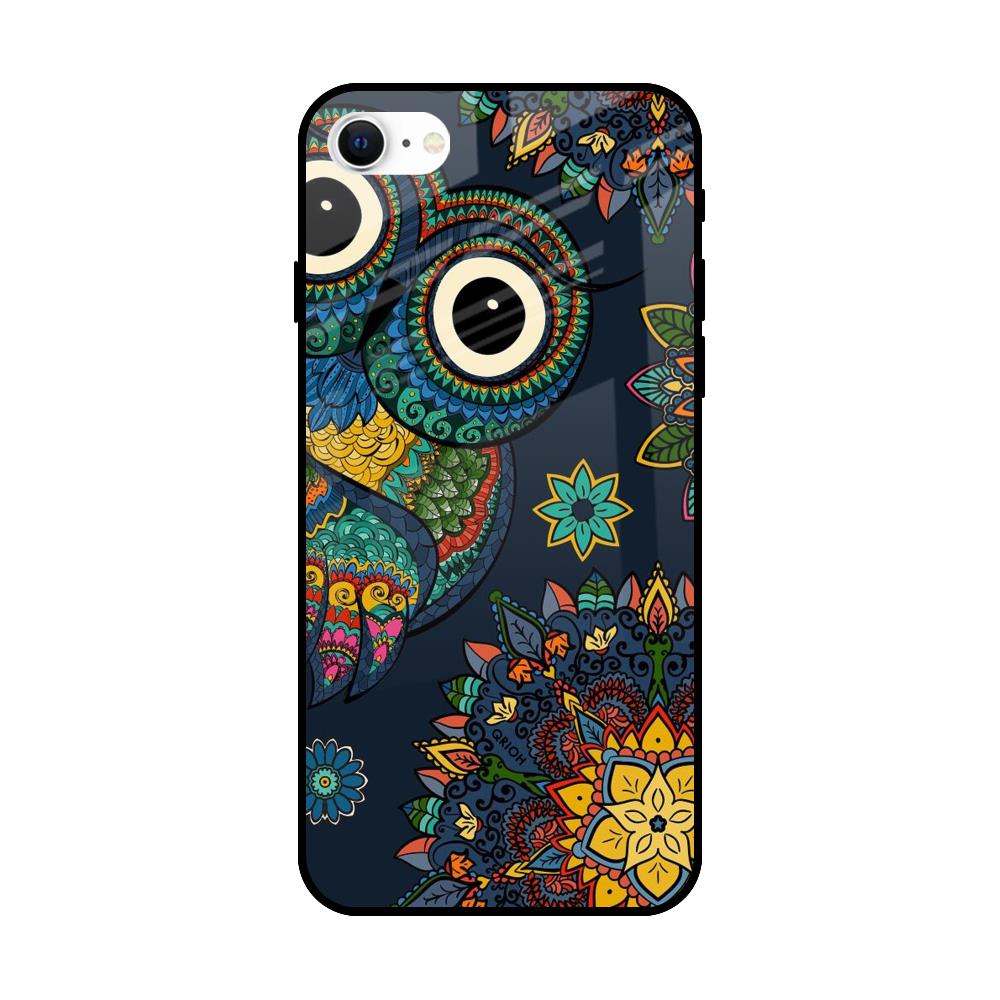 Owl Art Apple iPhone SE 2022 Glass Cases & Covers Online