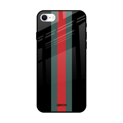 Vertical Stripes Apple iPhone SE 2022 Glass Cases & Covers Online