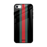 Vertical Stripes iPhone SE 2022 Glass Back Cover Online