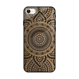 Luxury Mandala iPhone SE 2022 Glass Back Cover Online