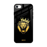 Lion The King iPhone SE 2022 Glass Back Cover Online