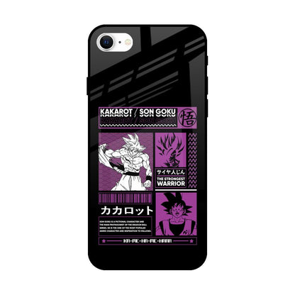 Strongest Warrior iPhone SE 2022 Glass Back Cover Online