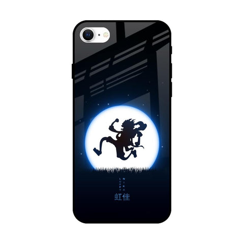 Luffy Nika iPhone SE 2022 Glass Back Cover Online
