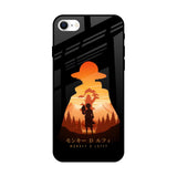 Luffy One Piece iPhone SE 2022 Glass Back Cover Online