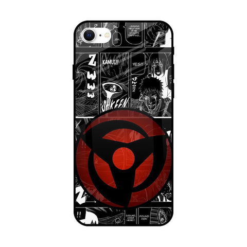 Sharingan iPhone SE 2022 Glass Back Cover Online