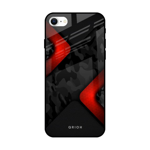 Modern Camo Abstract iPhone SE 2022 Glass Back Cover Online