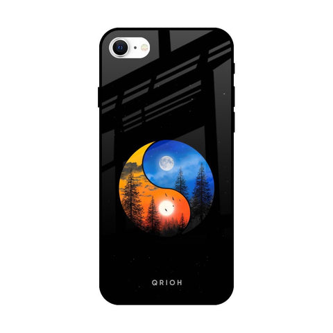 Yin Yang Balance iPhone SE 2022 Glass Back Cover Online