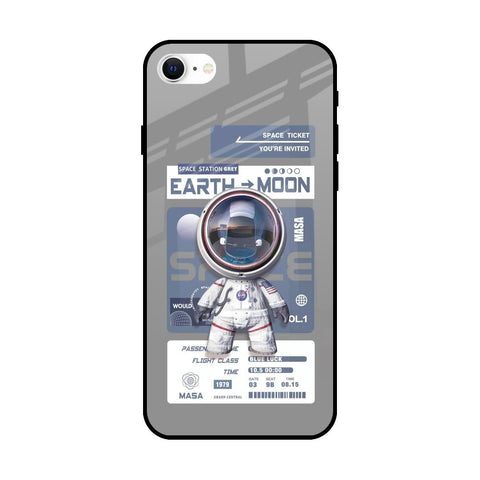 Space Flight Pass iPhone SE 2022 Glass Back Cover Online