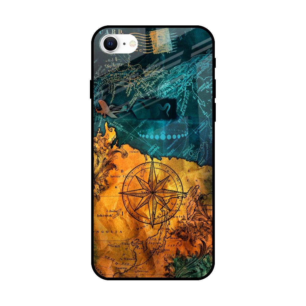 Architecture Map iPhone SE 2022 Glass Back Cover Online