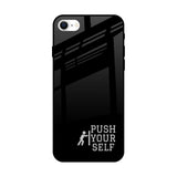 Push Your Self iPhone SE 2022 Glass Back Cover Online