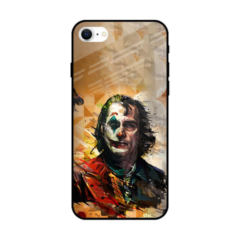 Psycho Villain iPhone SE 2022 Glass Back Cover Online