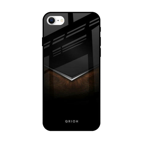 Dark Walnut iPhone SE 2022 Glass Back Cover Online