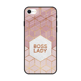 Boss Lady iPhone SE 2022 Glass Back Cover Online
