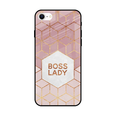 Boss Lady iPhone SE 2022 Glass Back Cover Online