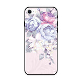 Elegant Floral iPhone SE 2022 Glass Back Cover Online