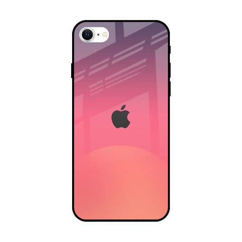 Sunset Orange iPhone SE 2022 Glass Cases & Covers Online