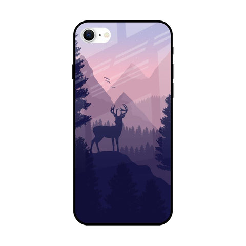 Deer In Night iPhone SE 2022 Glass Cases & Covers Online