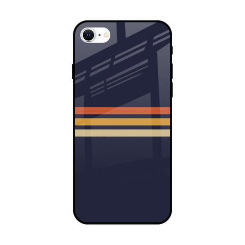Tricolor Stripes iPhone SE 2022 Glass Cases & Covers Online
