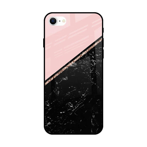 Marble Texture Pink iPhone SE 2022 Glass Cases & Covers Online