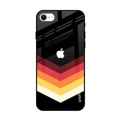 Abstract Arrow Pattern iPhone SE 2022 Glass Cases & Covers Online