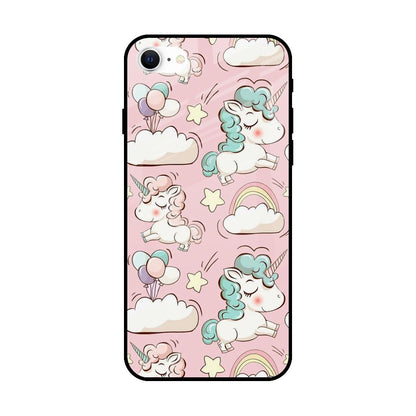 Balloon Unicorn iPhone SE 2022 Glass Cases & Covers Online