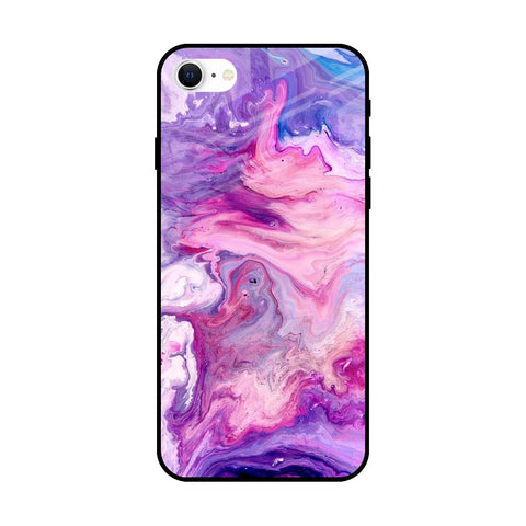 Cosmic Galaxy iPhone SE 2022 Glass Cases & Covers Online