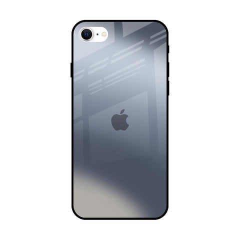 Space Grey Gradient iPhone SE 2022 Glass Back Cover Online