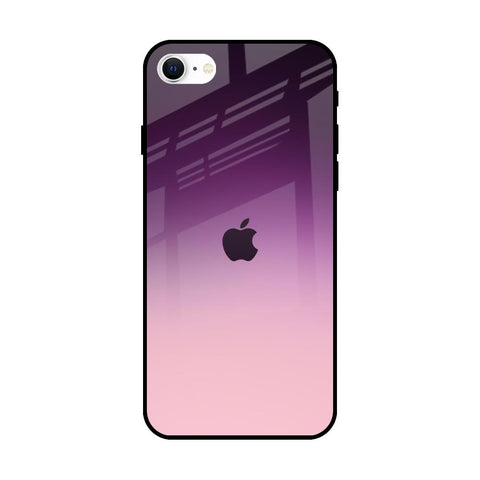 Purple Gradient iPhone SE 2022 Glass Back Cover Online