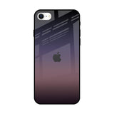 Grey Ombre iPhone SE 2022 Glass Back Cover Online