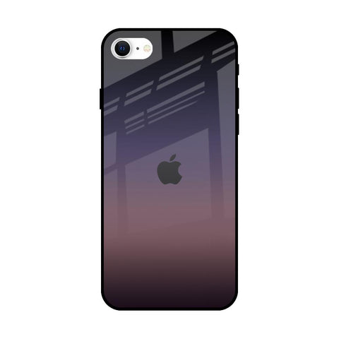 Grey Ombre iPhone SE 2022 Glass Back Cover Online