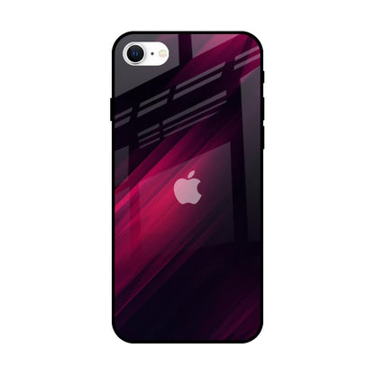 Razor Black iPhone SE 2022 Glass Back Cover Online