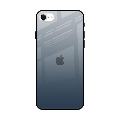 Smokey Grey Color iPhone SE 2022 Glass Back Cover Online