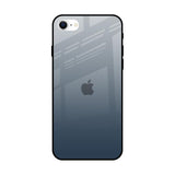 Smokey Grey Color iPhone SE 2022 Glass Back Cover Online