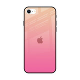 Pastel Pink Gradient iPhone SE 2022 Glass Back Cover Online