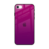 Magenta Gradient iPhone SE 2022 Glass Back Cover Online