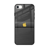 Grey Metallic Glass iPhone SE 2022 Glass Back Cover Online