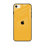 Fluorescent Yellow iPhone SE 2022 Glass Back Cover Online