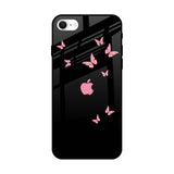 Fly Butterfly iPhone SE 2022 Glass Back Cover Online