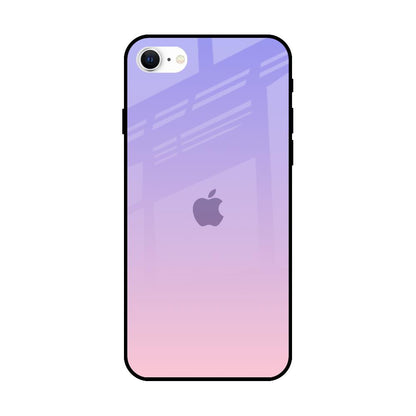 Lavender Gradient iPhone SE 2022 Glass Back Cover Online