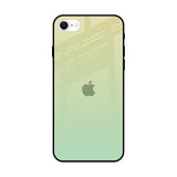 Mint Green Gradient iPhone SE 2022 Glass Back Cover Online