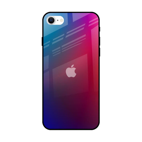Magical Color Shade iPhone SE 2022 Glass Back Cover Online