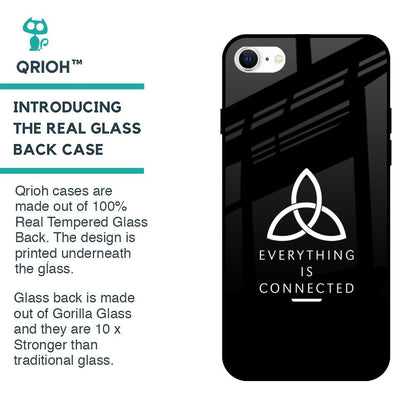 Everything Is Connected Glass Case for iPhone SE 2022