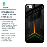 Modern Ultra Chevron Glass Case for iPhone SE 2022