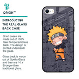 Orange Chubby Glass Case for iPhone SE 2022