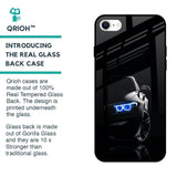 Car In Dark Glass Case for iPhone SE 2022